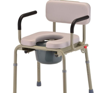 Drop Arm Commode 